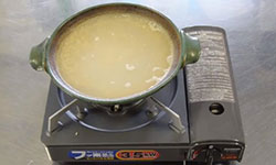 土鍋での玄米の炊き方3