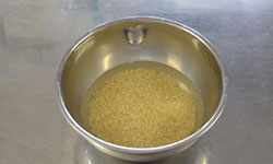 土鍋での玄米の炊き方2